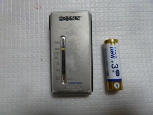 【現状品】 ソニー SONY SRF-S86 ポータブルラジオ ポケットラジオ ワイドFM対応