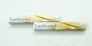 *[ unused * unopened ]lashendoLashcend Eyelash serum eyelashes beauty care liquid 2 pcs set KABA. Chan ..MADE IN JAPAN k_z 24-1813