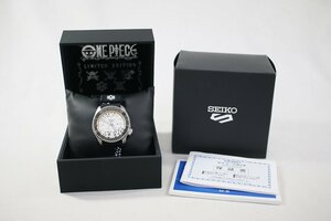 ◎ 未使用・展示品 SEIKO 5SPORTS セイコー 5スポーツ ワンピース コラボレーション限定モデル SBSA149 LAW ロー 4R36-11Y0 腕時計 自動巻