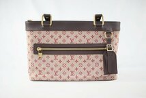 ◎ 中古品 LOUIS VUITTON ルイヴィトン M92678 モノグラムミニ・ルシーユPM ハンドバッグ ピンク ブラウン レザー 革 レディース_画像3