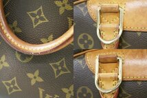 ◎ 中古品 LOUIS VUITTON ルイヴィトン M42228 モノグラム・トゥルービル ハンドバッグ ブラウン 茶 レザー 革 レディース_画像10