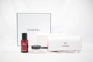 * unused CHANEL Chanel N°1du Chanel skin care Duo Sera m30ml cream 15ml 2 point set gift box attaching cosmetics 