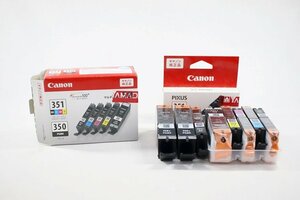 ◎ 未使用 Canon キャノン BCI-351+350/5MP BCI-351XL BK 5色マルチパック標準容量タイプ インクカートリッジ インクタンク コピー機