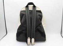 コーチ リュックサック F58314 シグネチャー PVC×レザー バックパック アイボリー系 COACH z24-1297 中古品 z_b_画像2