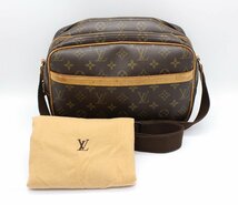 【1円】ルイヴィトン リポーター PM M45254 モノグラム ショルダーバッグ ブラウン LOUIS VUITTON z24-1399 中古品 z_b_画像1