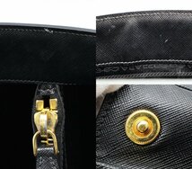 【1円】プラダ サファイアーノ ハンドバッグ BN2402 ブラック系 レディース PRADA z24-1436 中古品 z_b_画像8