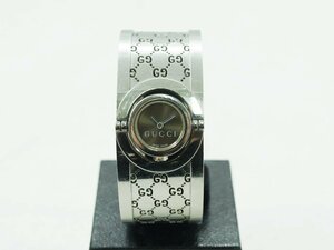 ☆【中古】GUCCI グッチ 112 トワール 腕時計 クオーツ レディース バングルウォッチ k_w 23-3858