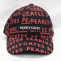 ★1スタ!! PEARLY GATES パーリーゲイツ キャップ 帽子 2個セット サイズFR コットン メッシュ 中古品 m_a(j) m24-33442_画像6