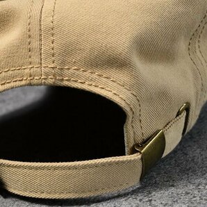 U.S.AIR FORCE キャップ 帽子 メンズ レディース 野球帽 ミリタリー キャンプ アウトドア アメカジ 7988122 M ベージュ 新品 1円 スタートの画像5