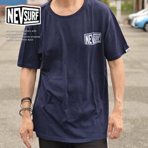 NEV SURF 大きいサイズ こなれた感◎ Vintage 半袖 Tシャツ メンズ ピグメント染め キングサイズ N38H502 3-2 ネイビー 4L / 新品