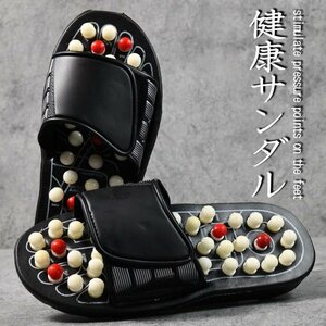  health sandals health sandals men's pair .. health slippers lady's pair tsubo health massage 7987125 23.0~23.5 white × red new goods 