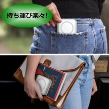 ワイヤレス充電器 マグネット MagSafe 対応 Qi規格 スマホスタンド 充電器 ケーブルレス 置くだけ 7987144 ホワイト 新品 1円 スタート_画像8