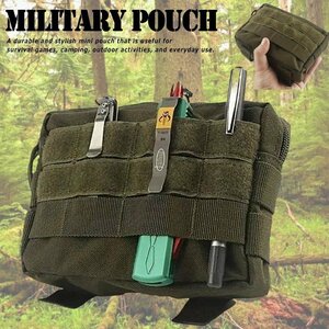  pouch case men's belt bag smartphone case military Iqos case airsoft outdoor 7987139 olive new goods 