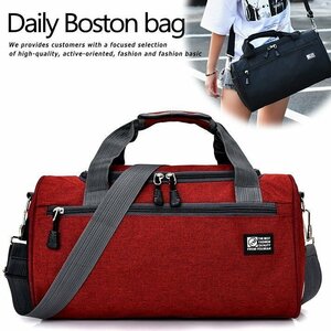 2WAY Mini сумка "Boston bag" мужской женский сумка на плечо путешествие уличный кемпинг 7988047 красный 