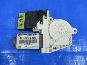 *VW New Beetle latter term 9CBFS 9CAZJ PW power window motor left passenger's seat operation has been confirmed .. letter pack post service shipping postage 520 jpy *