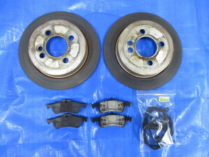 *BMW MINI mini Mini R53 R52 R50 rear brake rotor pad set *