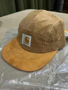 Carhartt カーハート ジェットキャップ ベージュ 男女兼用 大人気 コーデュロイ 帽子 キャップ 