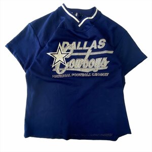 LOGO7 NFL トップス ネイビー 古着 メンズ XL 90s USA製 ダラス・カウボーイズ アメフト クリーニング済み