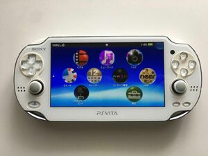 PSVITA クリスタルホワイト PCH-1100 PlayStation VITA