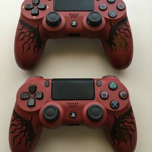 2個セット デュアルショック４ リオレウス EDITION モンスターハンター DUALSHOCK4 CUH-ZCT2J