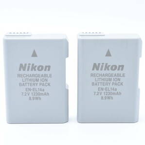 ★美品★ ニコン Nikon バッテリー（EN-EL14a） 2個セット