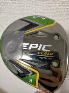 【中古】 キャロウェイゴルフ エピック フラッシュ STAR フェアウェイウッド Speeder Evolution V FW50 フレックスS 【3W】(15°)