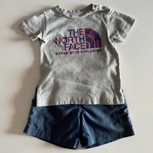 ノースフェイス　Tシャツ　＆　ショートパンツ セット　90