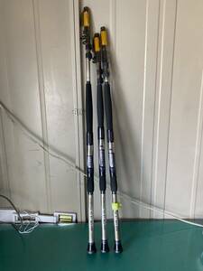 Daiwa ダイワ カーボウィスカー パワーメッシュ 帆影 30-330・30-300・50-300 計3本セット 中古品