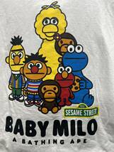 a bathing ape BAPE sesame street milo Tシャツ WTAPS STUSSY Supreme_画像5