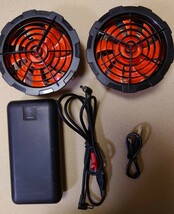 空調服用ファン.バッテリーセット 19V 20000mAH _画像4