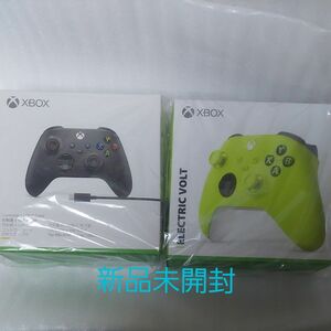 Xbox ワイヤレス コントローラー + USB-C ケーブル＆Xboxワイヤレスコントローラー　エレクトリックボルト