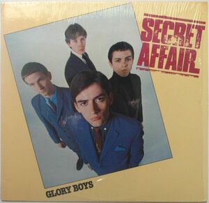 英 オルターナティブ・ロック、MOD　シークレット・アフェア　LP　Glory Boys　1980年