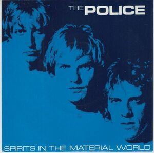 英 ポップロック　ポリス　７“　Spirits In The Material World ポスター・スリーブ　1981年