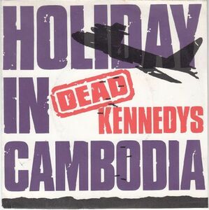 米 パンク　デッド・ケネディーズ　７“　Holiday In Cambodia　ピクチャー・スリーブ　1980年