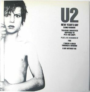 アイルランド　ポップロック　U2　12”　日本盤 New Years Day他全5曲　1983年