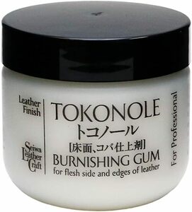 無色 120g 誠和(Seiwa)トコノール レザークラフト用 革の床面・コバの仕上剤 120g 無色 SWA31505