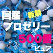 ★送料込★プロゼリー 16g 500個 昆虫ゼリー クワガタ・カブト・ハムスター・モモンガ等にも_画像1