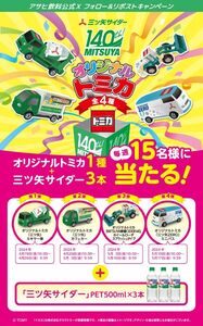 アサヒオリジナル トミカ全4種コンプリート