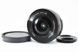 [美品] SONY ソニー E 16-50mm F3.5-5.6 PZ OSS シルバー SELP1650 Eマウントレンズ 即決送料無料/#2138058A