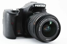 [良品] PENTAX ペンタックス K100D smc PENTAX DA 18-55mm F/3.5-5.6 AL デジタル一眼 単三電池で使用 即決送料無料/2138059A_画像4