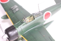 タミヤ傑作機シリーズ塗装済完成品１：４８　日本海軍　二式水上戦闘機Ａ６Ｍ２-Ｎ　下駄ばきゼロ戦　_画像8