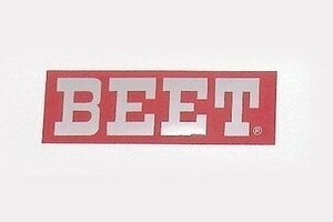 BEET(ビート) ステッカー (BEET) 耐熱 サイズ:132mm×43mm 0703-BA2-00