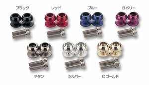 POSH 汎用　スタンダードタイプ マシニングネットアンカー　6mm　2個入 ブルー(P004006-01)