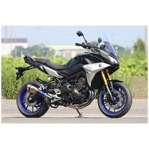 アールズギア ワイバンリアルスペック シングルマフラー チタンドラッグブルー(チタン) MT-09/TRACER・XSR900 RY19-01RD