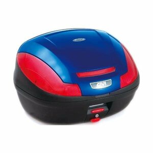 デイトナ GIVI リアボックス モノロック 47L SIMPLY3シリーズ E470B529 ブルー塗装 レッドレンズ 68055