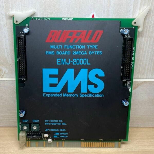 【ジャンク】 EMJ-2000L BUFFALO メモリ Cバス用 EMS 増設RAMボード PC-9801用