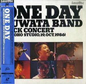 B00160703/LD/Kuwata Band(桑田佳祐)「One Day / Rock Concert (At Toho Studio、19.Oct.1986)」