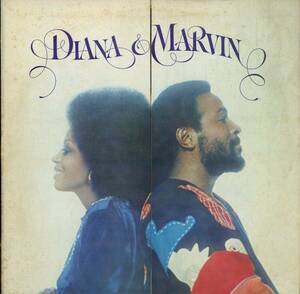 A00589485/LP/ダイアナ・ロス/マービン・ゲイ「Diana & Marvin (1973年・SWX-6067・ソウル・SOUL)」