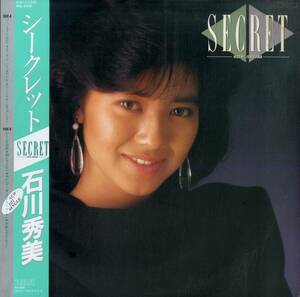 A00574400/LP/石川秀美「Secret (1984年・RHL-8400・大貫妙子作曲有・シンセポップ)」
