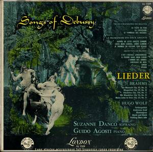 A00546013/LP/グイド・アゴスティ「ドビュッシー/ブラームス：Songs Of Debussy / Lieder Of Brahms And Hugo Wolf」